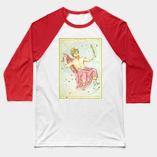 Cepheus Constellation from Urania's Mirror Baseball T-Shirt